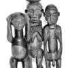 Ensemble de statues du Congo circa 1950