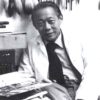 ZAO Wou-Ki (1921-2013) in his studio