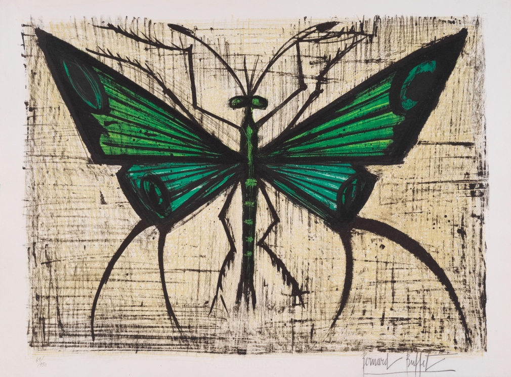Le papillon vert, 1964 (The green butterfly)