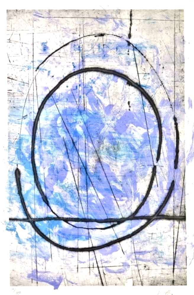 Blue Composition (Bleu), year of creation circa 1970-1980.