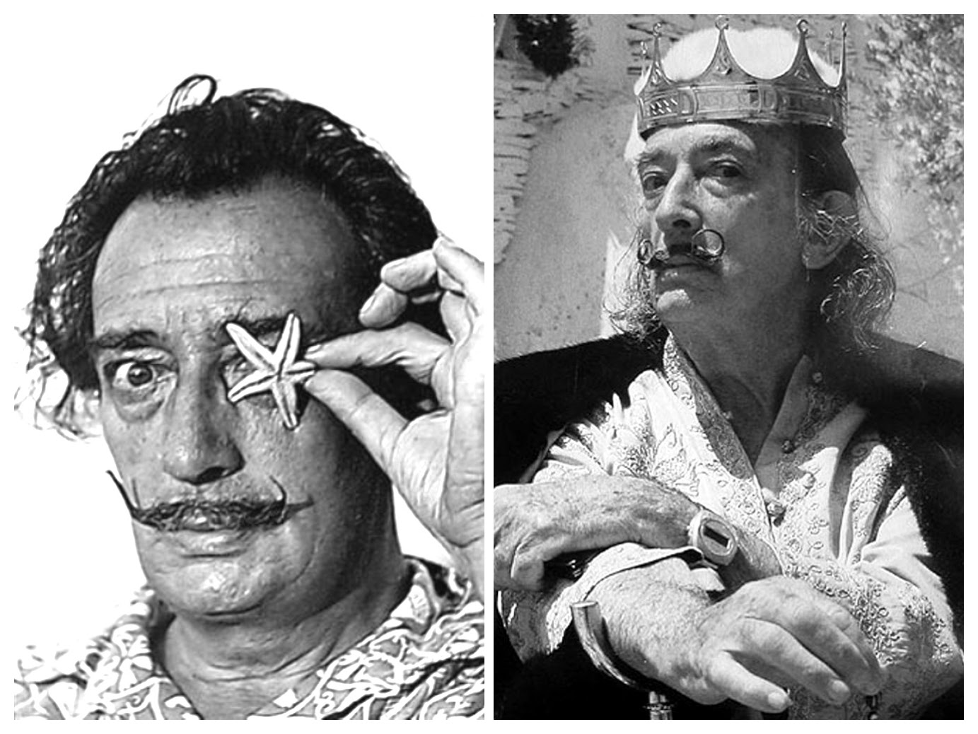Salvador DALI (1904 – 1989) -Surrealistic king – Photo collage
