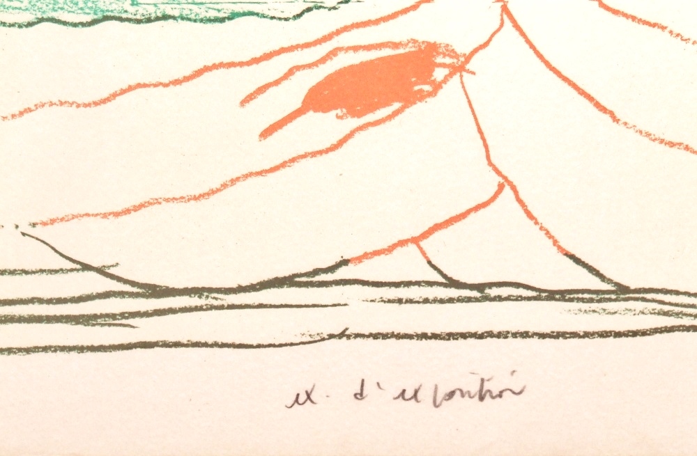 De la série Placards – Pour Claude Simon, 1975