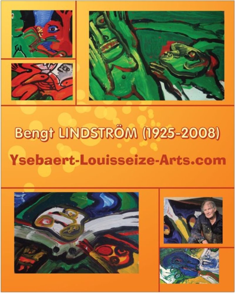Bengt LINDSTROM (1925 – 2008) – Affiche – Poster – Glazed paper. Size 40.64 x 50.8 cm – 16 x 20 in