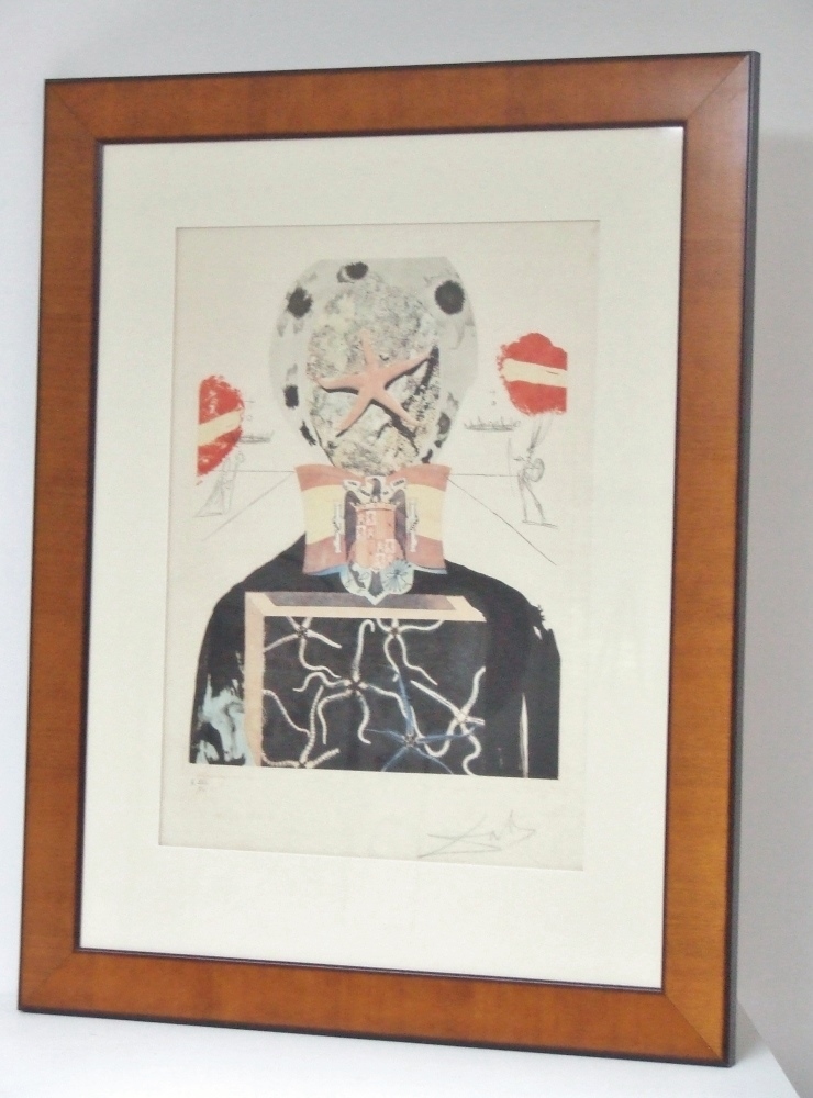 Surrealistic King, 1971 (From the Memories of Surrealism portfolio) With frame