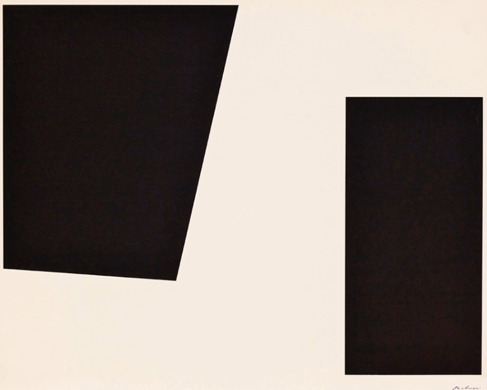 Guido MOLINARI (1933-2004) – Silksreen on paper – 56 x 71 cm