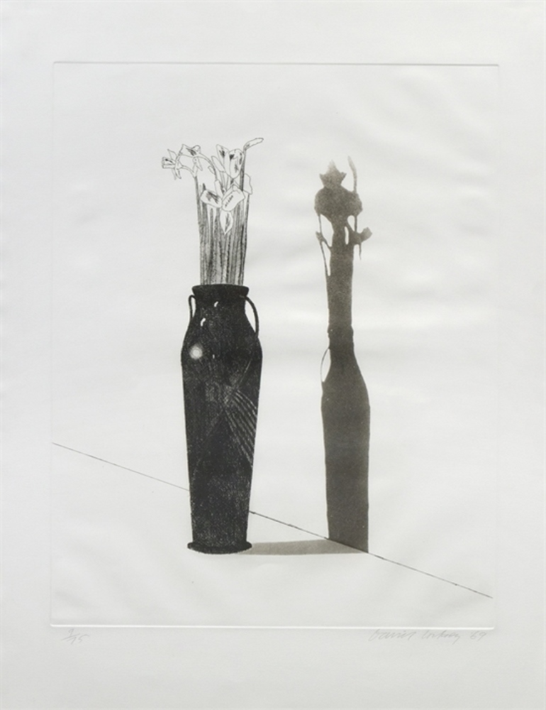: Vase and Flowers dated 1969