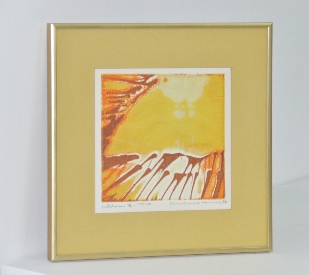 Pitchoune III, dated 1976. with frame