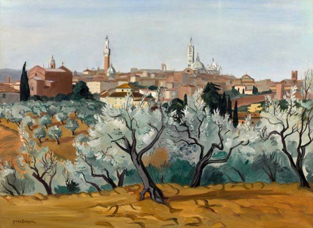 View of Siena, 1956