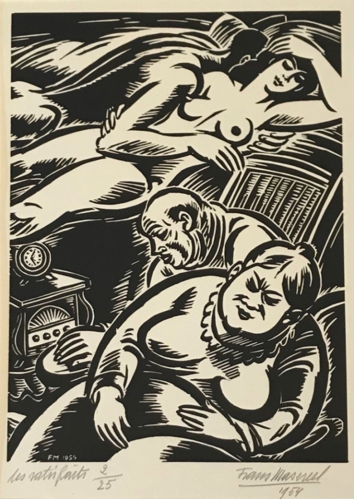 Les satisfaits, 1954 (The satisfied)