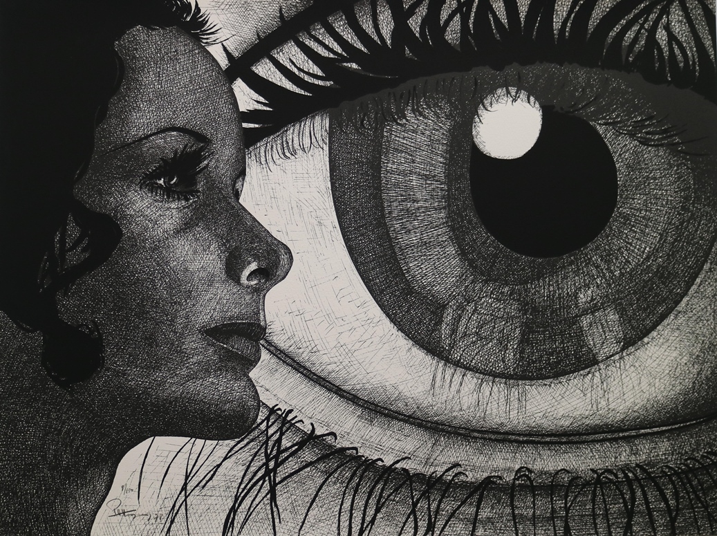 Untitled dated: 1978 – (Eye and woman)