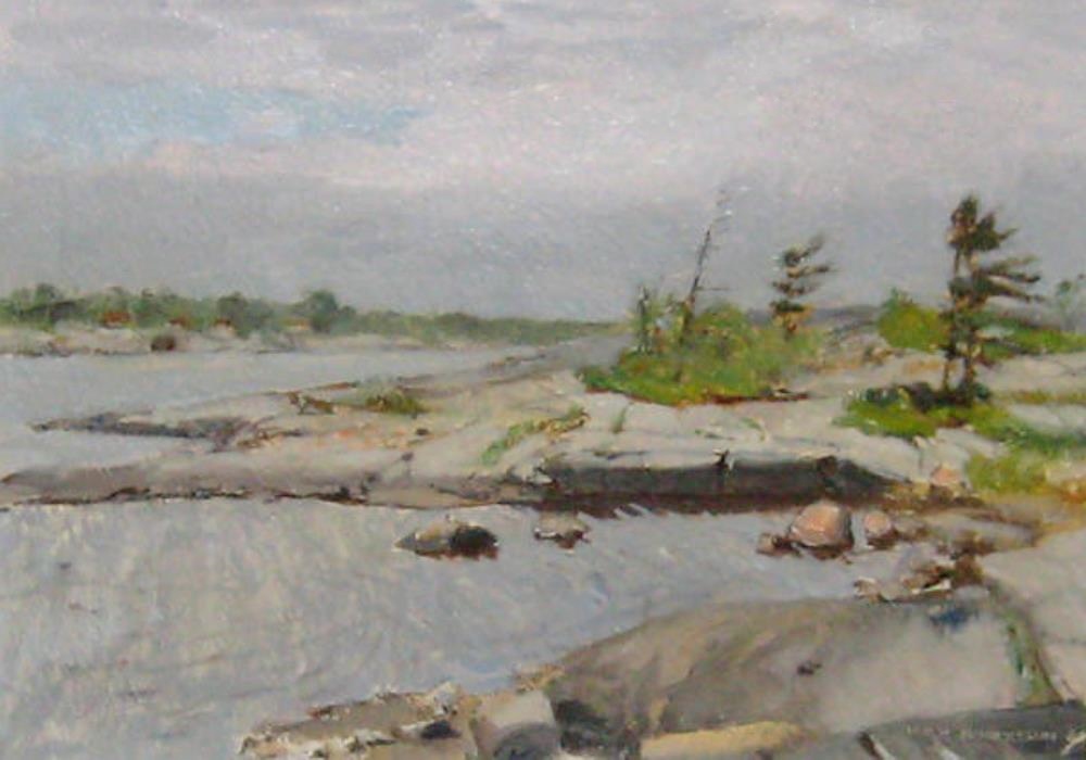 River side – the Georgian Bay, 1964