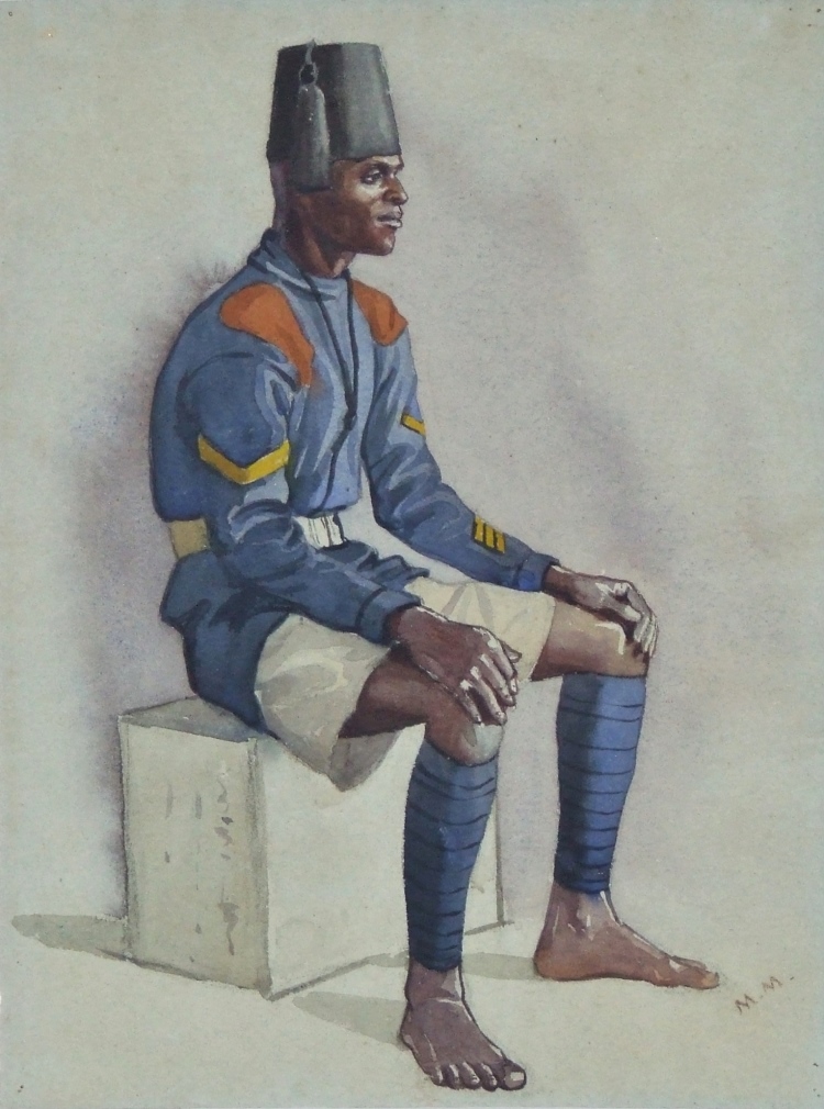 Lance Caporal – The kings African Rifles – Nyasaland, 1929