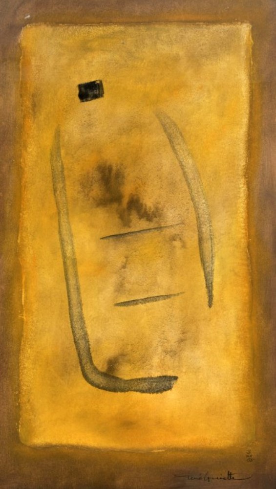 Abstract calligraphy, 1965