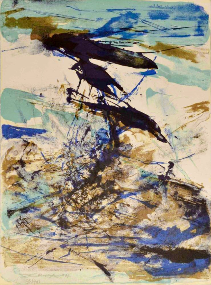 Blue composition, 1967